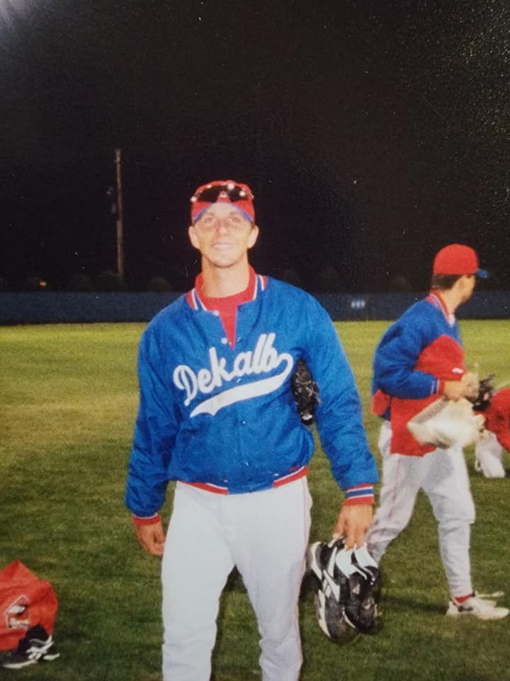 Clay Eavenson on the field after a game